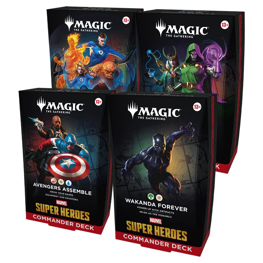Marvel Super Heroes Commander Deck Case - Commander: Marvel Super Heroes