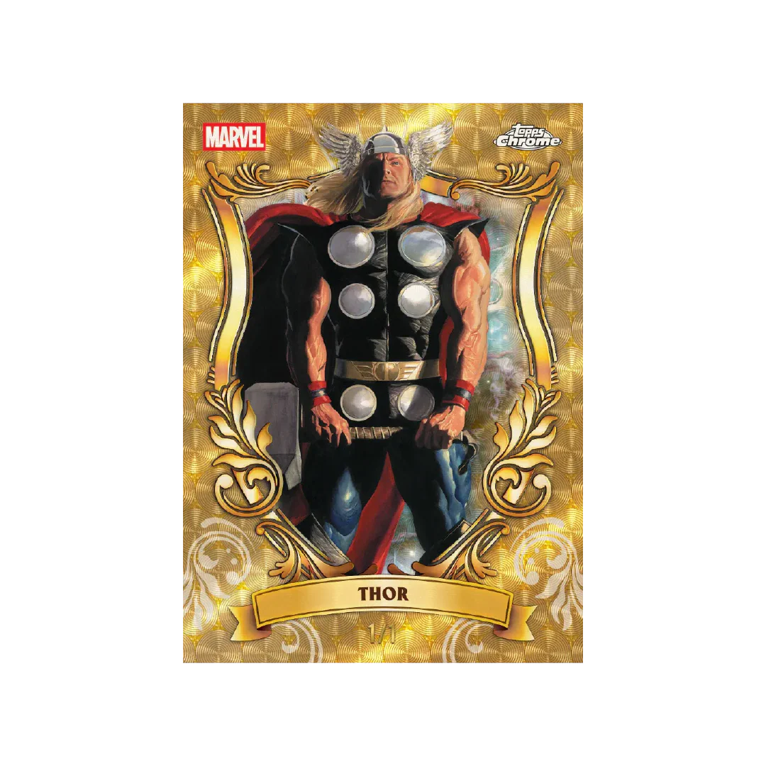 2026 Topps Chrome Marvel Comics Hobby Box Factory Sealed